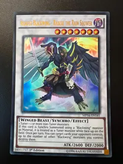 Assault Blackwing, Raikiri the Rain Shower MP16-EN141 Ultra 1st Near Mint Yugioh - Image 1
