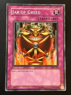 Jar of Greed SKE-047 Common Unlimited Moderate Play Yugioh - Image 1