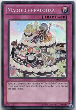 Madolchepalooza ABYR-EN074 Super Rare Unlimited NM Yugioh - Image 2