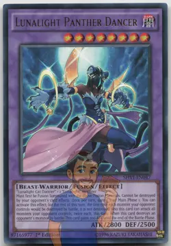 Lunalight Panther Dancer SHVI-EN047 Ultra Rare 1st Edition NM Yugioh - Image 1