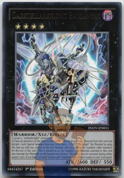 Darktellarknight Batlamyus INOV-EN051 Ultra Rare 1st Edition NM Yugioh - Image 1