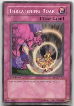 Threatening Roar FET-EN052 Common 1st Edition LP Yugioh - Image 2
