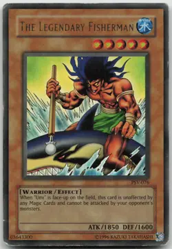 The Legendary Fisherman PSV-076 Ultra Rare Unlimited DMG Yugioh - Image 2