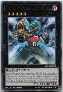 D/D/D Marksman King Tell MP16-EN079 Rare 1st Edition NM Yugioh - Image 2