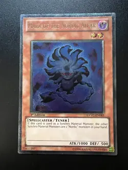 Mara of the Nordic Alfar EXVC-EN083 Ultimate 1st Edition Near Mint Yugioh - Image 1