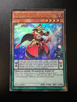 Double Iris Magician PEVO-EN003 Ultra Rare 1st Edition Near Mint Yugioh - Image 1