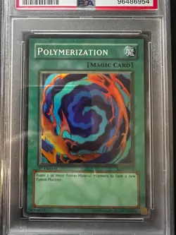 Polymerization LOB-E047 Super Rare 1st Edition PSA 9 MINT Yugioh - Image 3