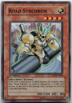 Road Synchron 5DS2-EN006 Super Rare 1st Edition NM Yugioh - Image 2