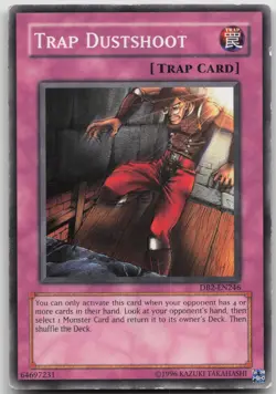 Trap Dustshoot DB2-EN246 Common HP Yugioh - Image 2