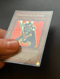 Obnoxious Celtic Guard CT1-EN006 Secret Rare Moderate Play Yugioh - Image 4