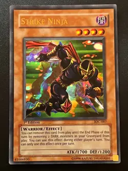 Strike Ninja IOC-007 Ultra Rare 1st Edition Near Mint Yugioh - Image 1