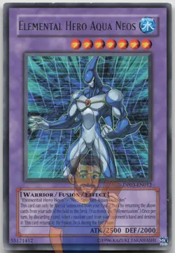 Elemental HERO Aqua Neos DP03-EN012 Rare Unlimited LP Yugioh - Image 1
