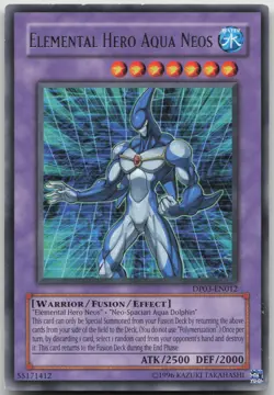 Elemental HERO Aqua Neos DP03-EN012 Rare Unlimited LP Yugioh - Image 2