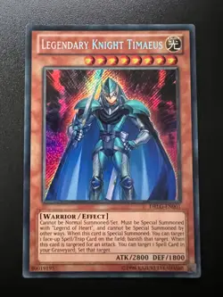 Legendary Knight Timaeus DRLG-EN001 Secret Rare Unlimited Near Mint Yugioh - Image 1