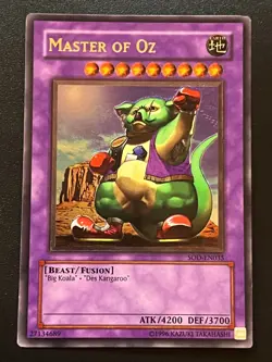 Master of Oz SOD-EN035 Ultimate Rare Unlimited Near Mint Yugioh - Image 1