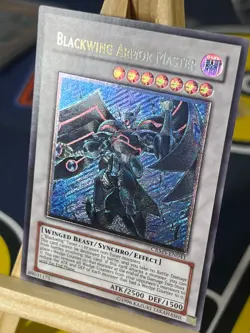 Blackwing Armor Master CRMS-EN041 Ultimate Rare UNL EURO Near Mint Yugioh - Image 2
