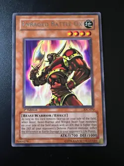 Enraged Battle Ox IOC-070 Rare 1st Edition Very Good to Near Mint Yugioh - Image 1