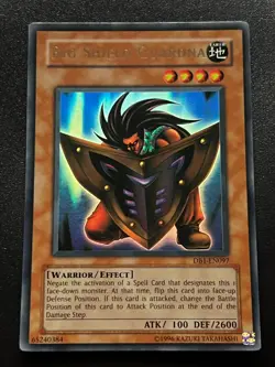 Big Shield Gardna DB1-EN097 Ultra Rare Dark Beginning 1 Near Mint Yugioh - Image 1