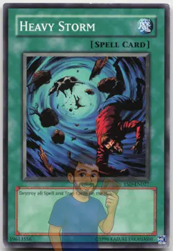 Heavy Storm YSD-EN027 Common Unlimited LP Yugioh - Image 1