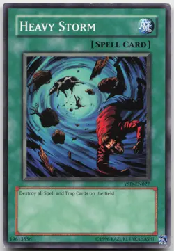 Heavy Storm YSD-EN027 Common Unlimited LP Yugioh - Image 2