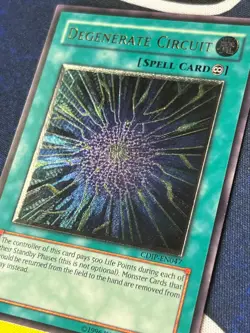 Degenerate Circuit CDIP-EN047 Ultimate Rare Unlimited EURO Near Mint Yugioh - Image 3