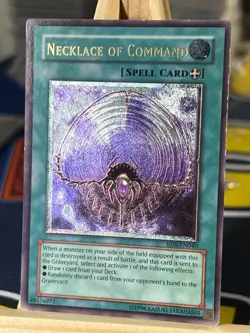 Necklace of Command RDS-EN040 Ultimate Rare Unlimited Light Play+ Yugioh - Image 1