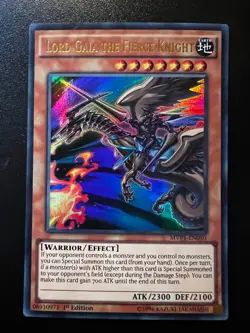 Lord Gaia the Fierce Knight MVP1-EN050 Ultra Rare 1st Edition Near Mint Yugioh - Image 1