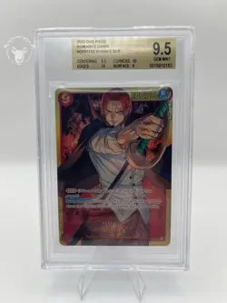 Shanks OP01-120 SCR Romance Dawn One Piece TCG English BGS 9.5 - Image 1