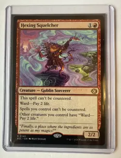 MTG - Lorwyn Eclipsed - Hexing Squelcher - Rare 0145 - Image 1