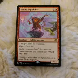 MTG Lorwyn Eclipsed Hexing Squelcher rare 0145 non-foil near mint - Image 1