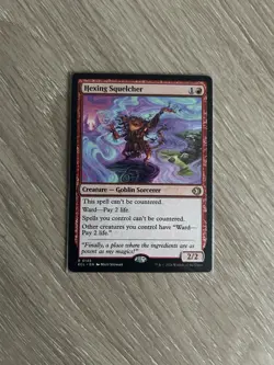 MTG Lorwyn Eclipsed Hexing Squelcher rare 0145 non-foil near mint - Image 1
