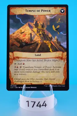 MTG Ojer Axonil, Deepest Might The Lost Caverns of Ixalan Regular #158 - Image 2