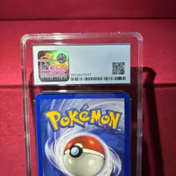 Pokemon CGC 8 NM/Mint+ Poliwrath 13/102 Base Set Unlimited Holo 1999 S#0035 - Image 4