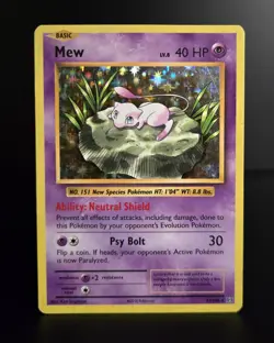 Pokemon TCG - MEW - 53/108 - HOLO - RARE - XY: EVOLUTIONS (2016) - MP - Image 1