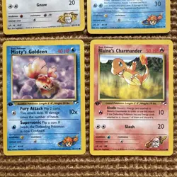 2000 Pokemon Gym Heroes - 1st Edition - (8 Cards) - Image 2