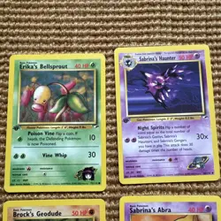 2000 Pokemon Gym Heroes - 1st Edition - (8 Cards) - Image 4