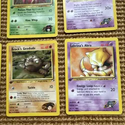 2000 Pokemon Gym Heroes - 1st Edition - (8 Cards) - Image 5