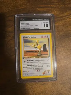 Pokemon TCG Blaine's Doduo Gym Challenge Common Card 61/132 - Image 1