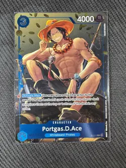 Portgas.D.Ace (Tin Pack Set Vol. 2) P-074 One Piece Promotion Cards Foil - Image 1