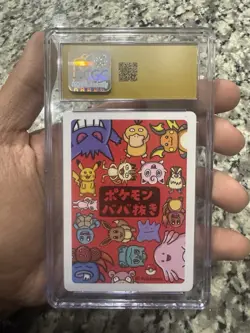 Gengar 2019 Pokemon Playing Cards OLD MAID - JPN CGC 10 PRISTINE - Image 2