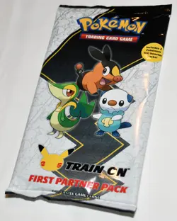 NEW! SEALED! Pokemon TCG - First Partner Pack - Unova Jumbo Cards Fast Shipping! - Image 1