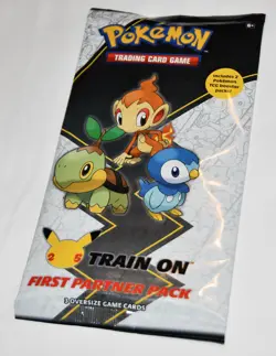 NEW SEALED! Pokemon TCG - First Partner Pack - Sinnoh Jumbo Cards Fast Shipping! - Image 1