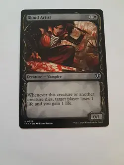 Blood Artist Showcase Frame NM/M MTG Innistrad Remastered Magic the Gathering - Image 1