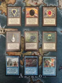 Magic MTG Power 9 Set (Black Lotus Mox Ancestral Time Walk) CE/IE Original P9 - Image 1