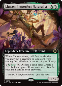 🔮Lluwen, Imperfect Naturalist - NM - Rare - Lorwyn Eclipsed - MTG - Image 1