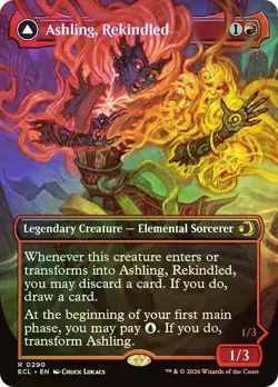 🔮Ashling, Rekindled - Foil - NM - Rare - Lorwyn Eclipsed - MTG - Image 1