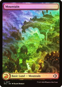 🔮Mountain - NM - Land - Lorwyn Eclipsed - MTG - Image 1