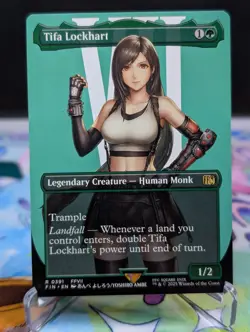 MTG Final Fantasy - Tifa Lockhart 391 Borderless Regular - Image 1