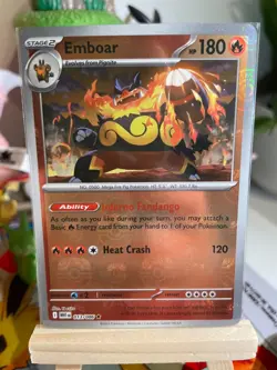 Emboar Master Ball (013/086) - White Flare - Pokemon TCG - NM - Image 1