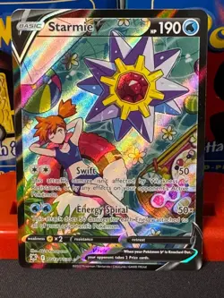 Pokemon-2022-Astral Radiance Trainer Gallery-Starmie V-TG13-ULTRA RARE - Image 1